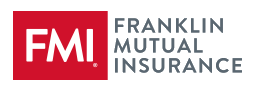 Logo for Franklin Mutual Insurance. Red box that reads FMI